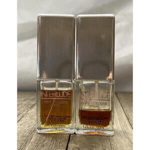 2 x Vintage Frances Denney Interlude Perfume Cologne Spray 1 FL oz. VNTG Rare